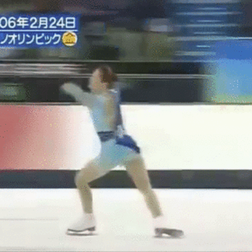 荒川静香 2006トリノ、逆転の金メダル  「今までのことを振り返らずに、今が1だと思って、毎日そこから進んでいこうと・・・それだけですね。」