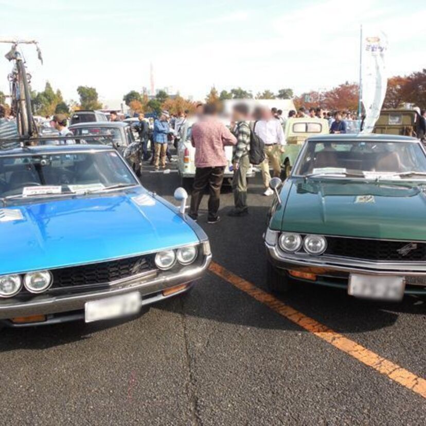 旧車天国2016の画像【トヨタ・セリカ、マークⅡ、スプリンタートレノ、レビン、スポーツ800等】