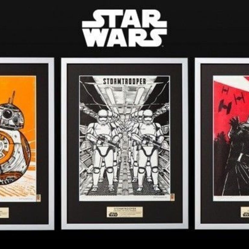 「スター・ウォーズ」が日本の伝統芸能とコラボ！重要無形文化財を用いた木版画コレクションがスタート！