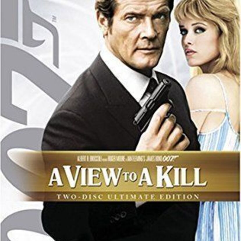 ロジャー・ムーア最後のジェームス・ボンド、『００７／美しき獲物たち』。