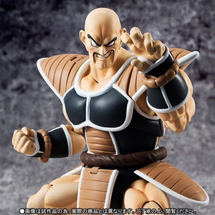 地球に襲来したサイヤ人・ナッパ様がフィギュア化！もちろん「クン」も可能！バンダイS.H.Figuartsから！