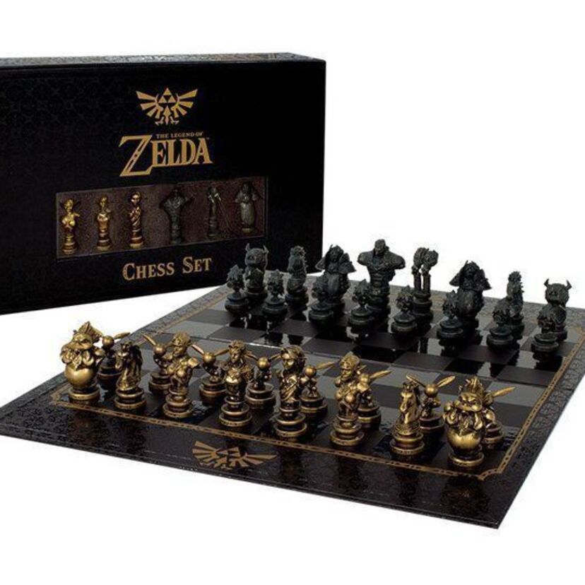 『ゼルダの伝説 時のオカリナ』の登場キャラクターがモチーフ！カッコよすぎるチェスセットが登場！