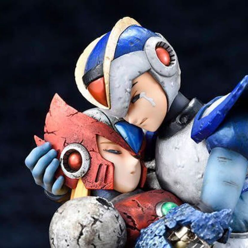 コミック版『ロックマンX』名シーンが再現されたフィギュアが受注開始！エックス、ゼロともに岩本佳浩氏監修！