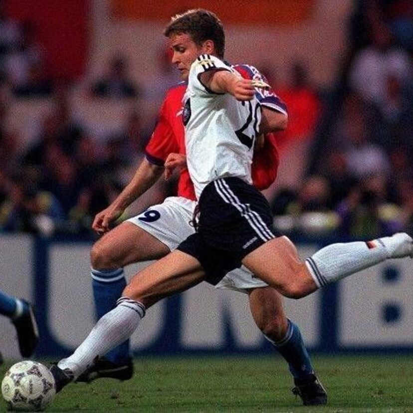 ビアホフ！EURO96決勝のゴールで一躍スターへ！191cmのジャーマンタワー！