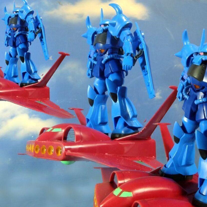 『ガンプラり歩き旅』その11 ～こんな脇役サポートメカのプラモまで、君は覚えているか!?～