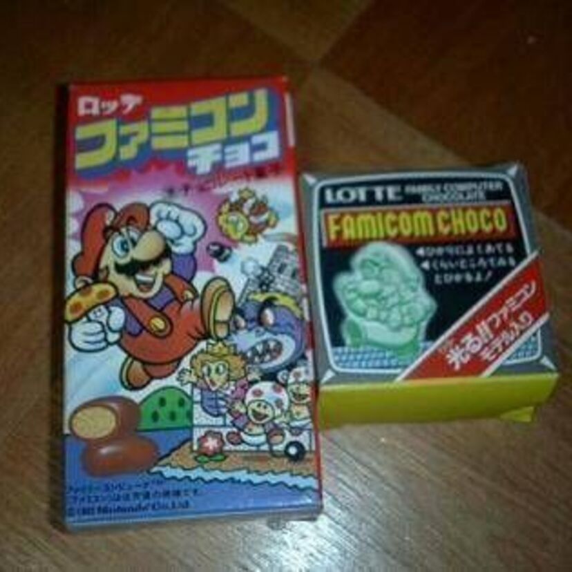 【８０年代】ファミコンチョコって憶えてる？【ロッテ】