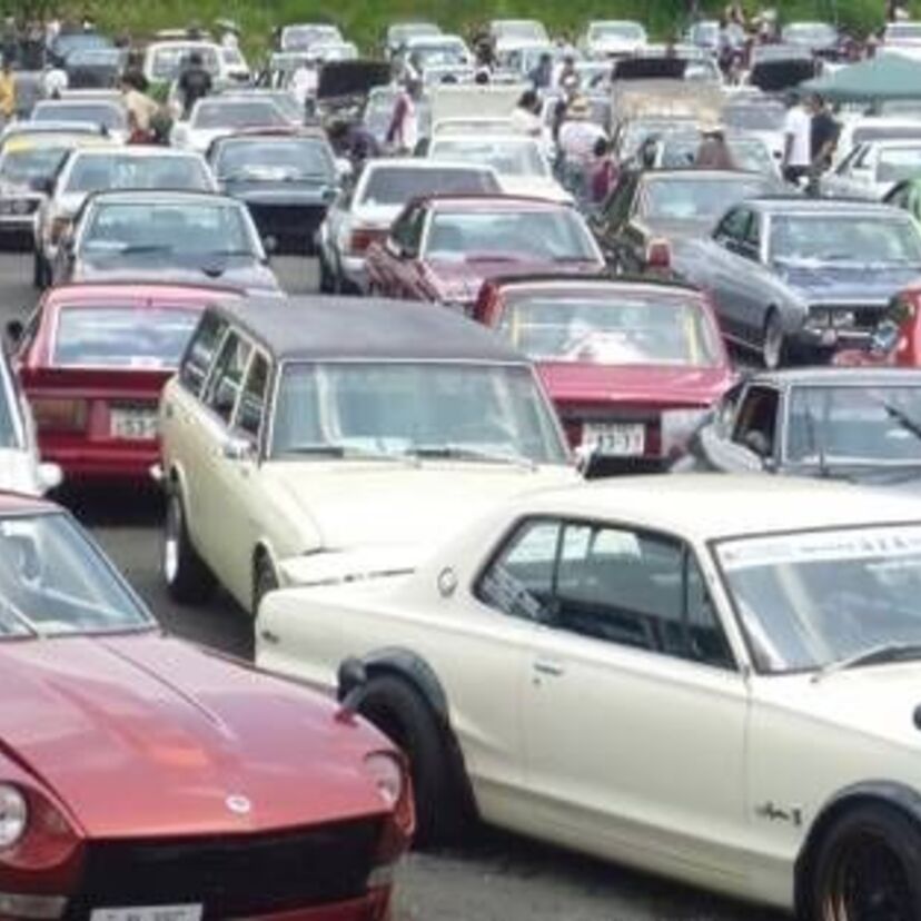 ハコスカ、ケンメリ等、昭和の名車「700台」奥伊吹へ大集合！6月25日に開催！