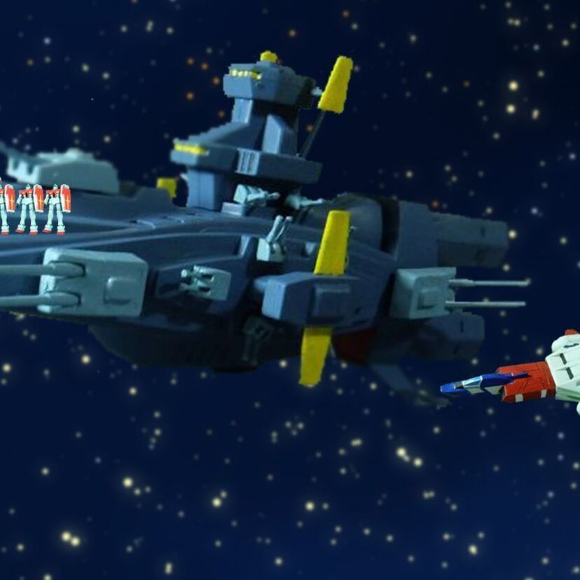 『ガンプラり歩き旅』その16 ～地球連邦軍旗艦マゼラン登場！～