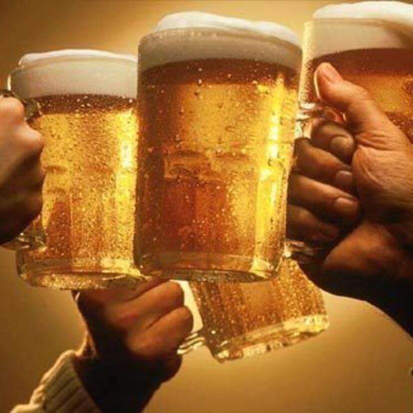 とにかく飲んでた!あっちで一気!こっちで一気!!