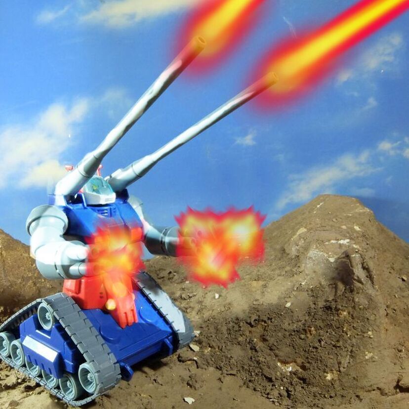 『ガンプラり歩き旅』その23 ～連邦V作戦の一角・ガンタンク！～