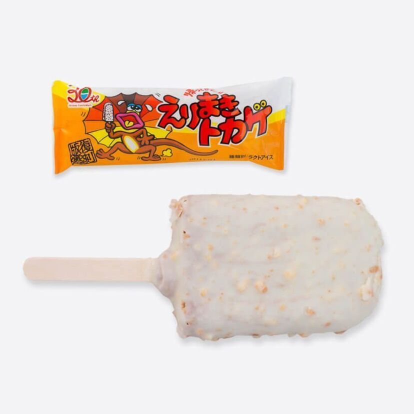 沖縄ファミリーマートで80年代のヒットアイス『えりまきトカゲ』が限定復刻！
