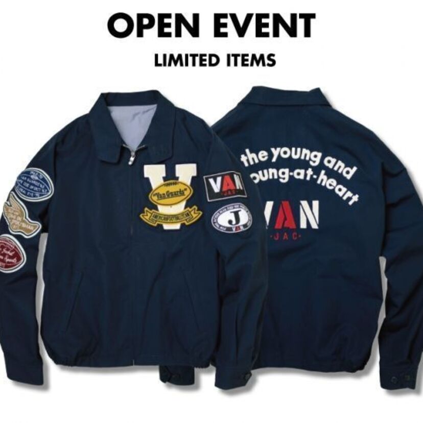 あの復刻ロゴの限定アイテムも!2017年秋、VAN JACKET がニューショップを銀座、梅田、町田にオープン!