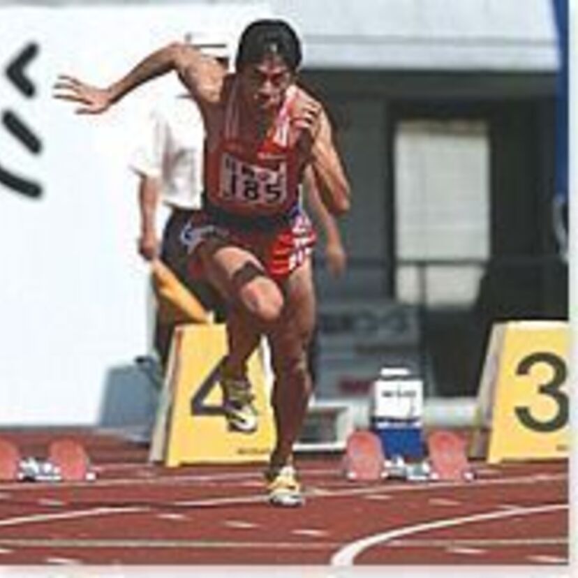 伊東 浩司 100m10秒00 アジアで初めて9秒台をノックした男。