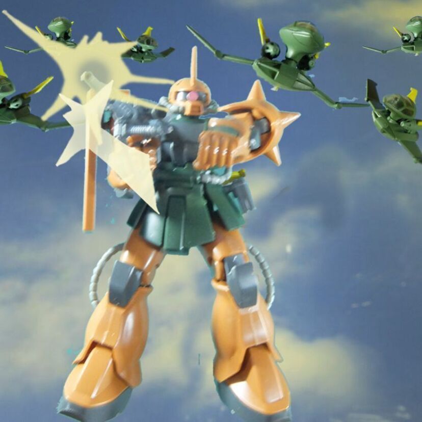 『ガンプラり歩き旅』その31 ～もしもガルマがザクに乗っていたら!?～