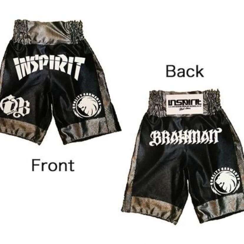 BRAHMANが映画「あゝ、荒野」、INSPIRITとコラボ！ファイトショーツを数量限定販売！！