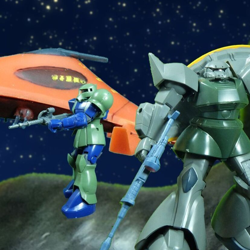 『ガンプラり歩き旅』その33 ～1日ザクではない、旧ザクだ！～