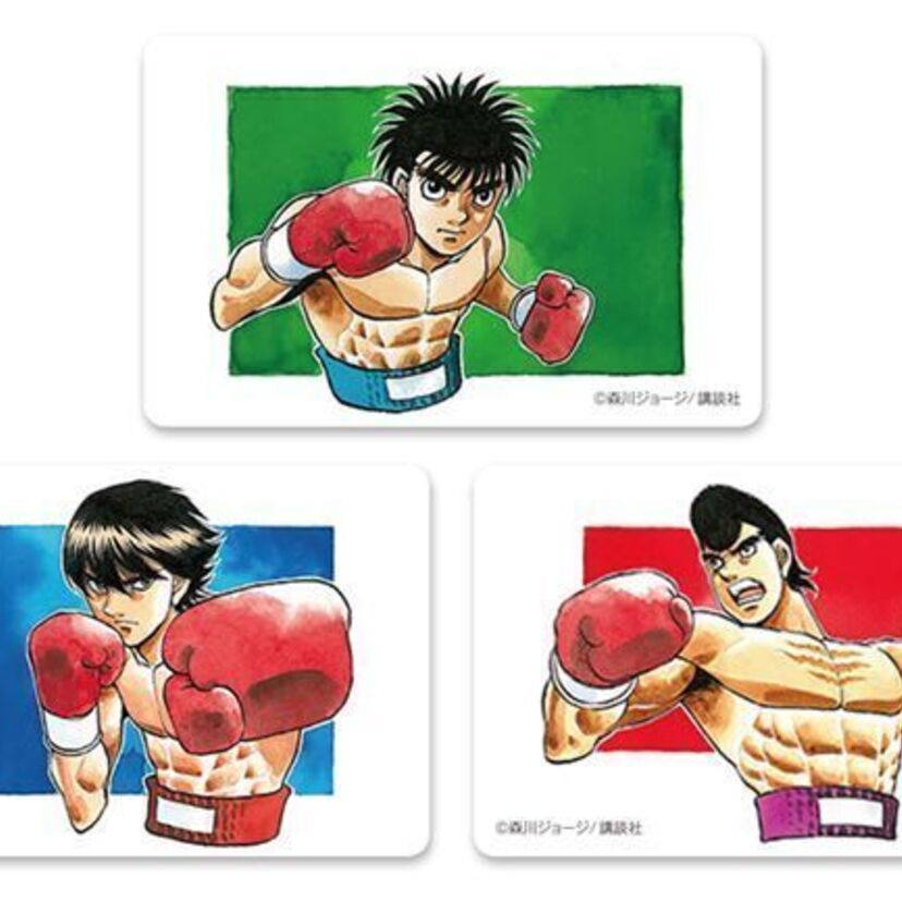 「日本ボクシング検定2017」の合格認定カードに「はじめの一歩」のキャラクター描き下ろしが登場！