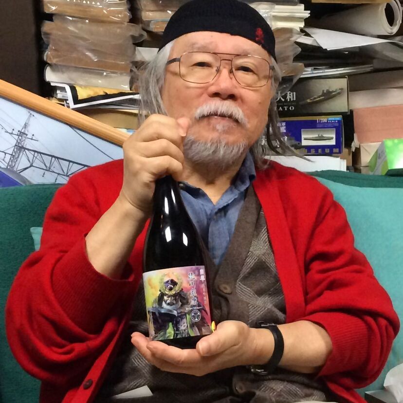 松本零士と酒造のコラボレーション「戦国のアルカディア名将銘酒47撰」から新発売。今回は栃木県より《開華　純米吟醸　徳川家康》が登場。