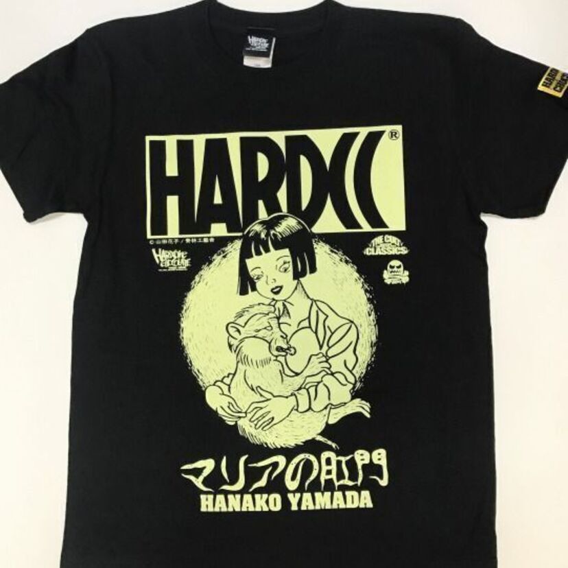 24歳の若さで自ら命を絶った伝説の漫画家「山田花子」の作品がついにTシャツとなって登場！！