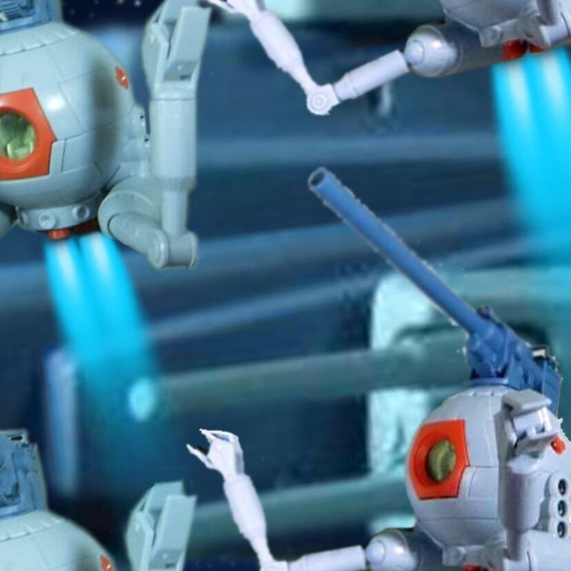 『ガンプラり歩き旅』その40 ～ある意味究極の機動兵器、ボールただいま参上！～