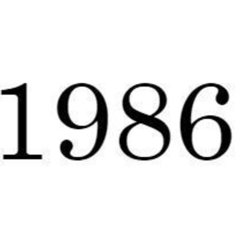 遡るシリーズ！【1986年・昭和61年】のアレコレを振り返る