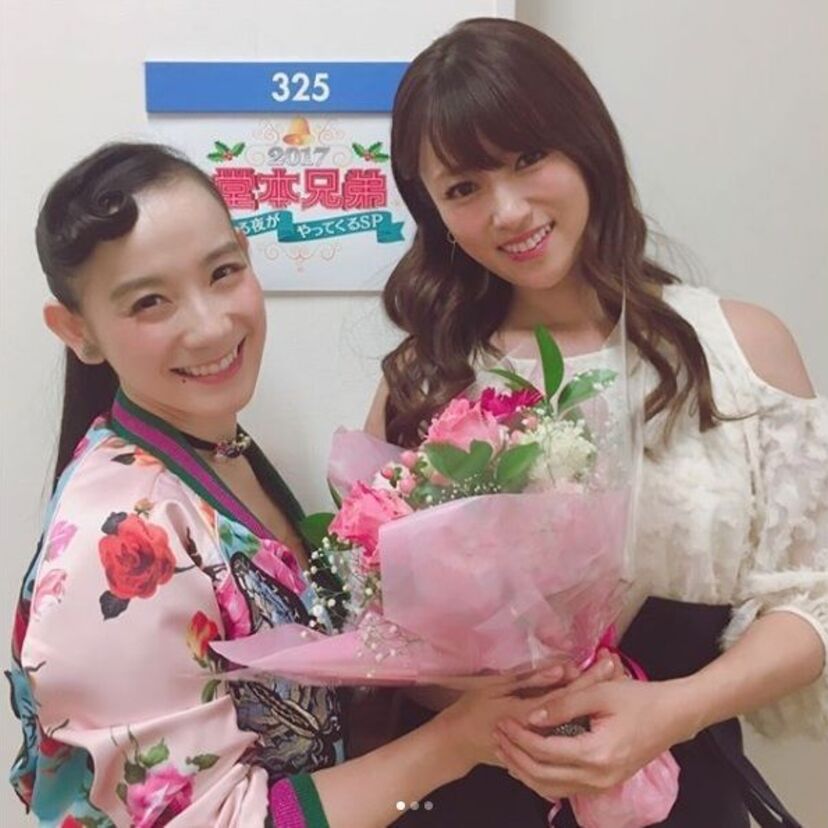 シノラーの面影、無し！！あの篠原ともえが深田恭子とのツーショットを公開！