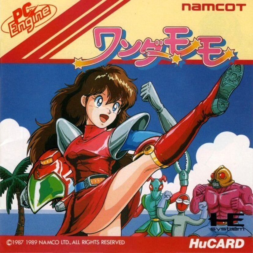美少女アイドルがパンチラを披露しながら戦う『ワンダーモモ』はナムコご乱心ゲームの先駆的一品！？