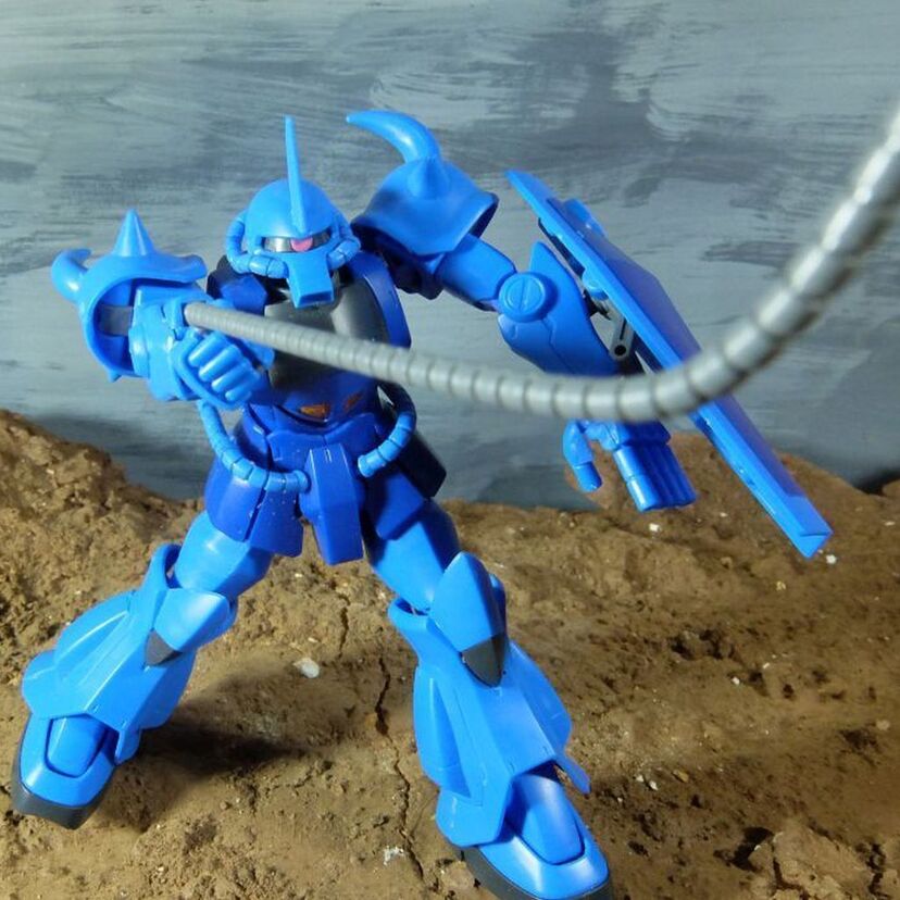 『ガンプラり歩き旅』その46 ～改良強化新型・グフ登場！　ザクとはちがうのだよ、ザクとは！～