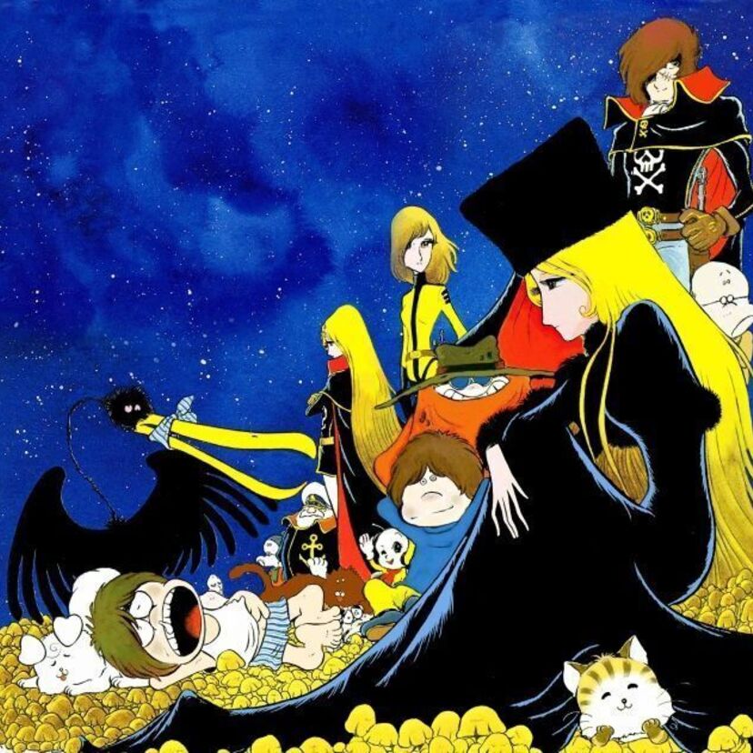 伊勢丹新宿【松本零士展】にメーテルからキャプテンハーロックまで勢揃い！1月28日には松本零士氏も登場！