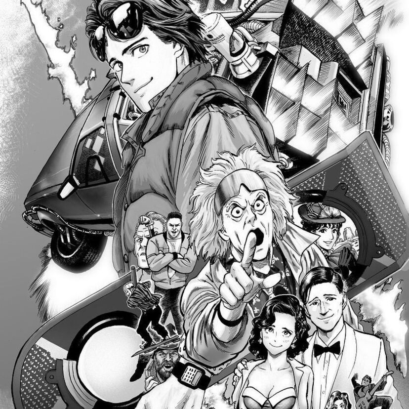あの「バック・トゥ・ザ・フューチャー」が漫画になって復活！映画の脚本担当「ボブ・ゲイル」が完全監修！！