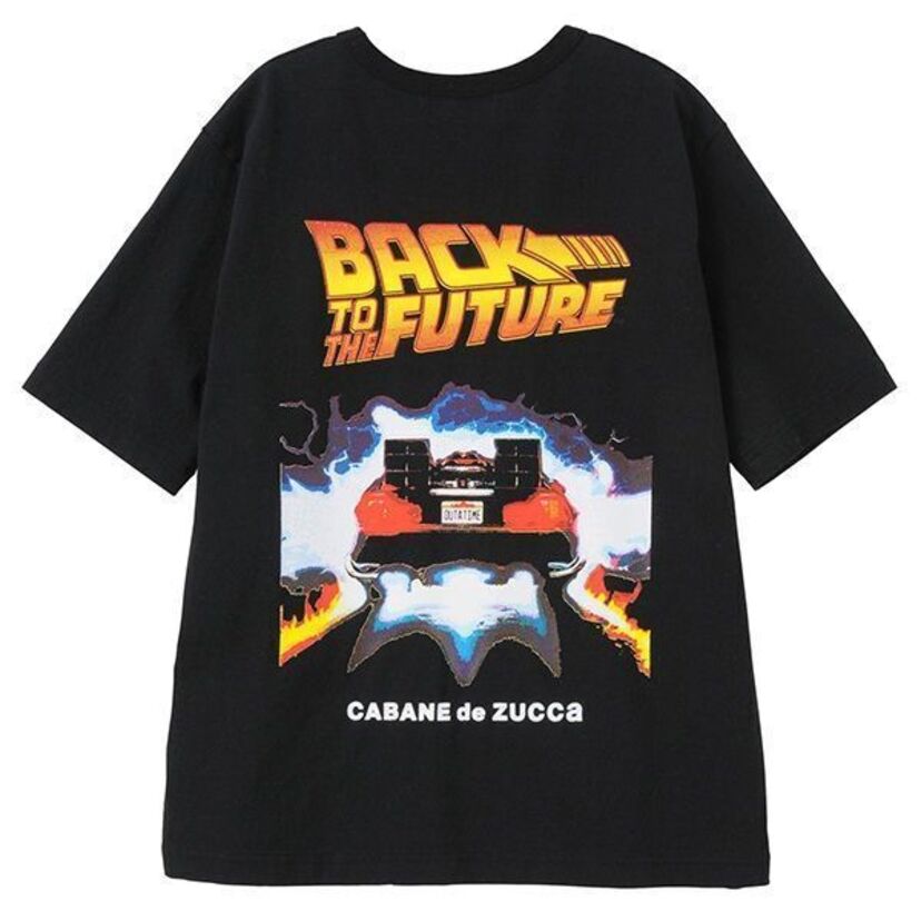 「バック・トゥ・ザ・フューチャー」のコラボTシャツが登場！「デロリアン」に乗れるイベントも同時開催！