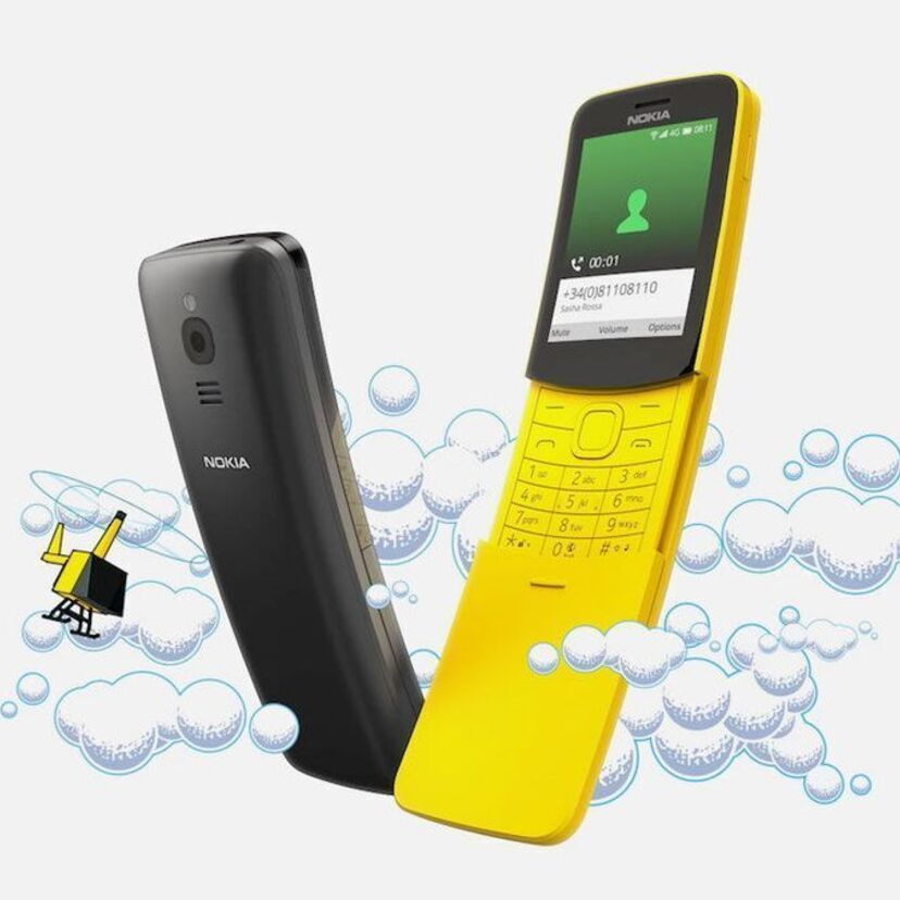 映画「マトリックス」で有名なNokiaの携帯電話「8110」が22年ぶりに復活!!