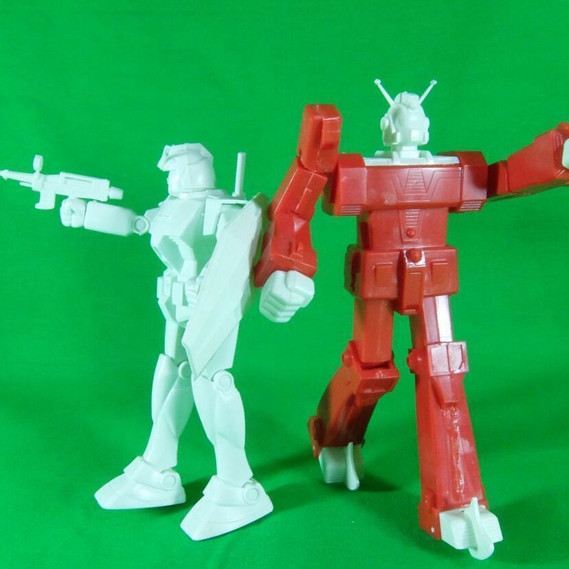 『ガンプラり歩き旅』その53 ～イデオン編・1　バンダイ　ガンダムVSアオシマ　イデオン～
