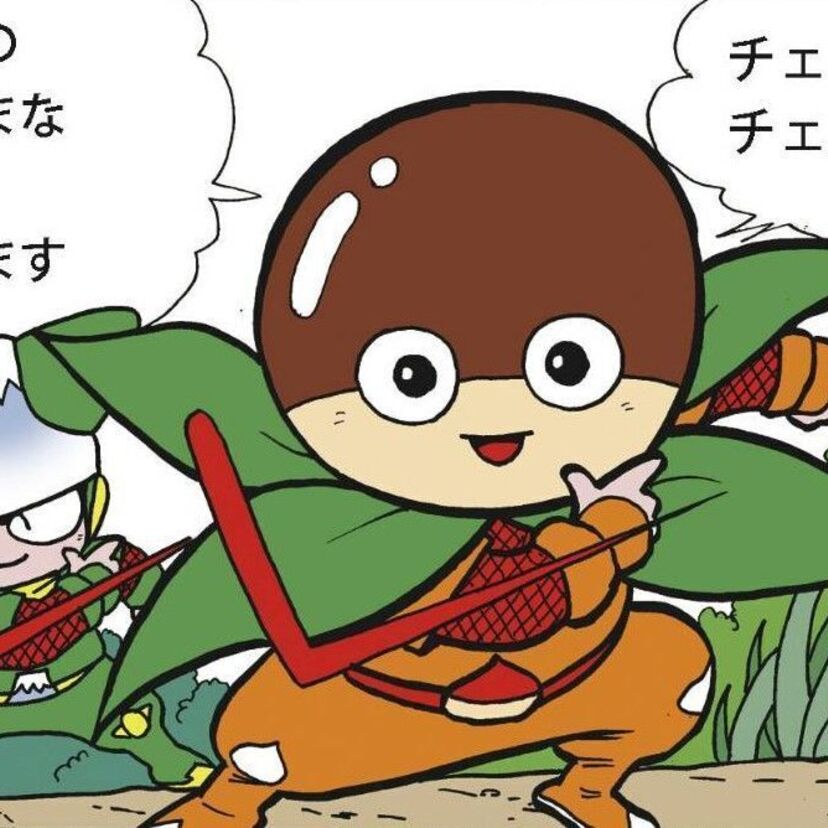 栃木県の確忍者！その名は「ぐり丸」！！