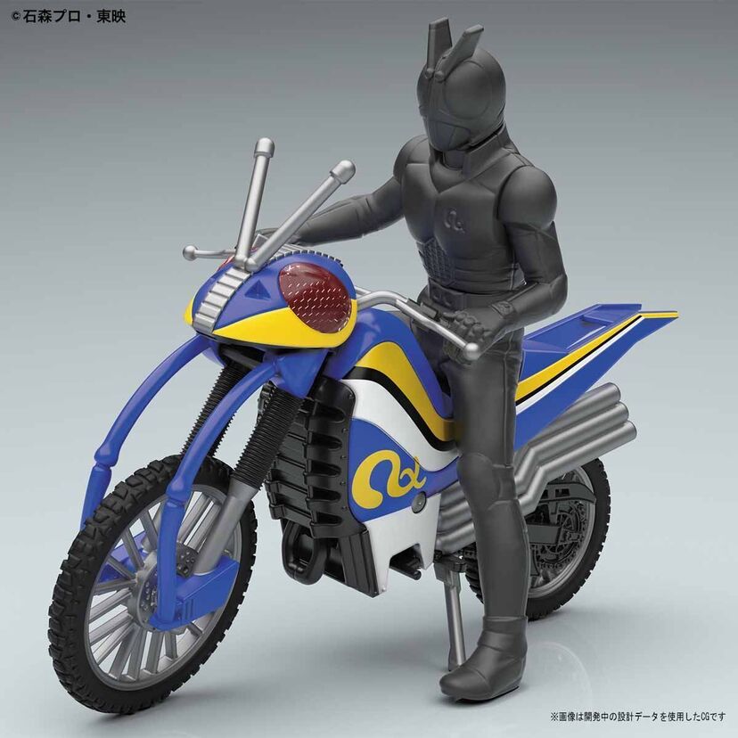 バンダイのメカコレに『アクロバッター&BLACK RX』が登場！赤い目はクリアパーツで再現！