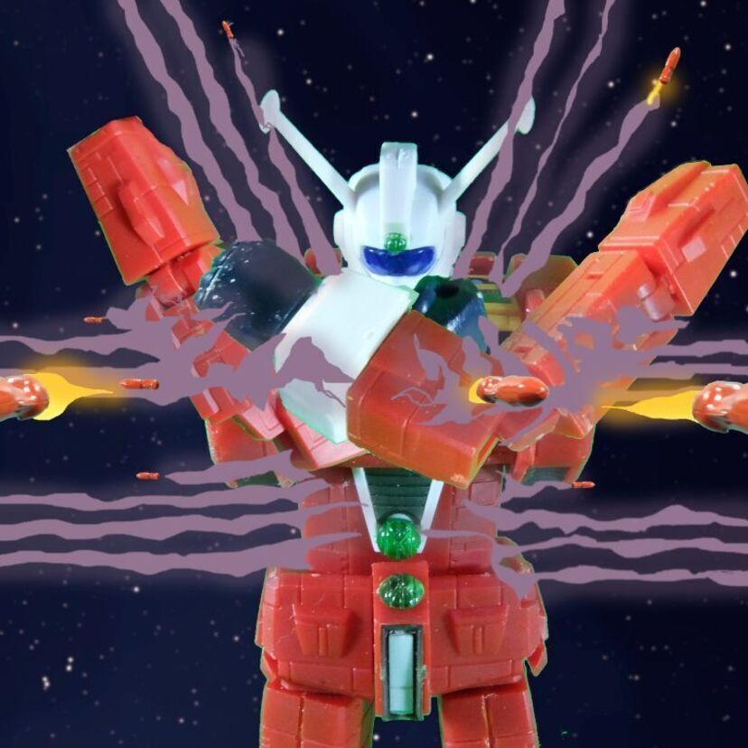 『ガンプラり歩き旅』その58 ～イデオン編・6　現代に蘇った1/600 伝説の巨神2つ！　瞳こらせよ、復活の時！～
