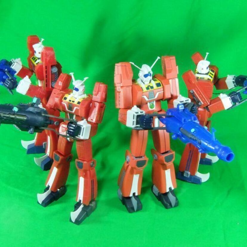 『ガンプラり歩き旅』その59 ～イデオン編・7　歴代1/600 イデオン総登場！～