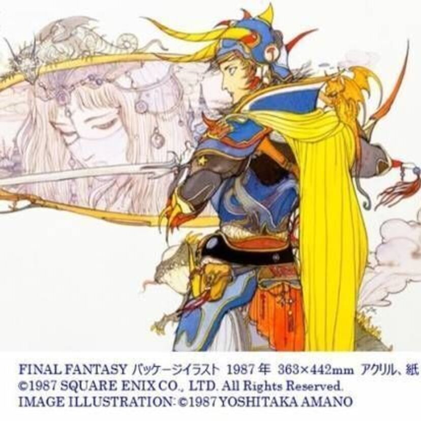 『FINAL FANTASYと天野喜孝の世界展』開催決定！5月22日からサイン入り限定ポスター付チケット販売！