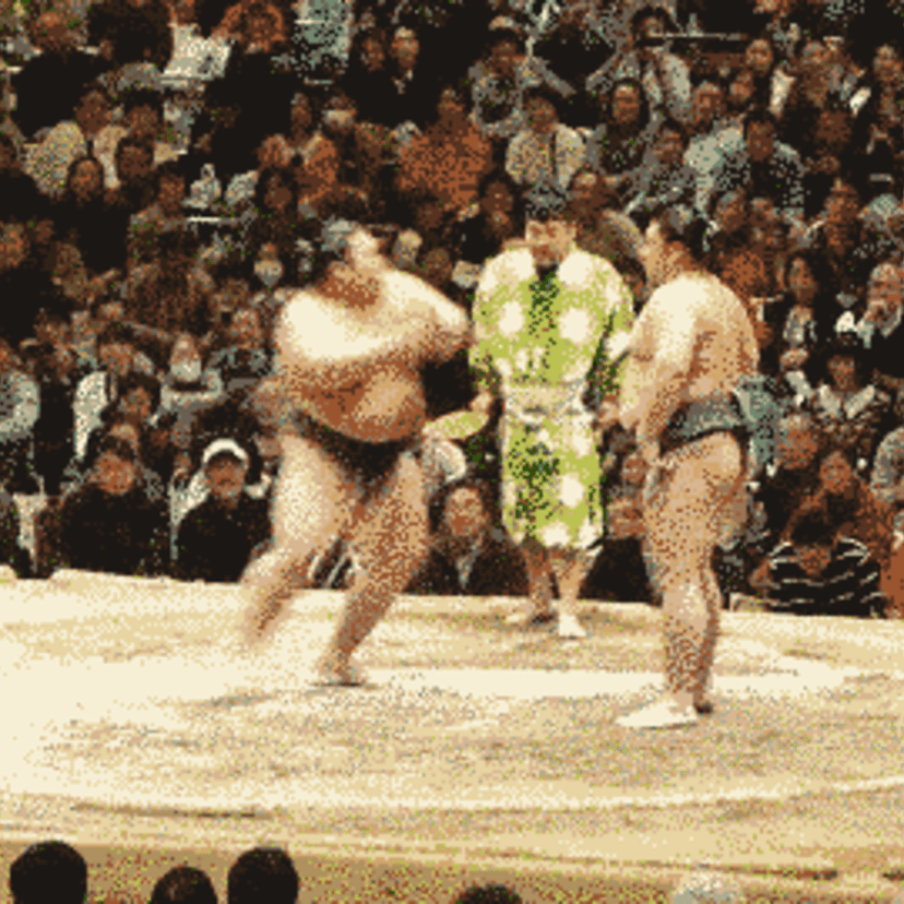 塩の撒き方にも個人差が如実に現れる大相撲力士あれこれ【大量撒き編】
