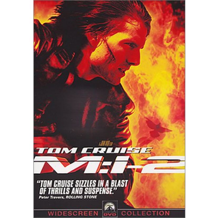 2000年に公開『M:I-2（ミッション:インポッシブル2）』、愛する女を命がけで助けるイーサンを演じたトム・クルーズは最高にかっこよかったですね!!!