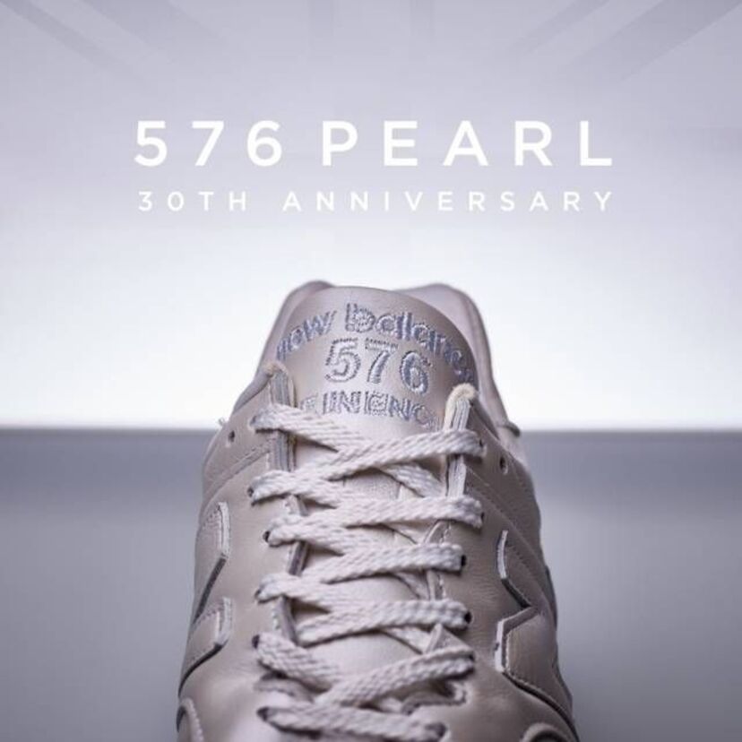 ニューバランス「576」の30周年アニバーサリーモデルが発売！真珠をイメージした「576 PEARL」
