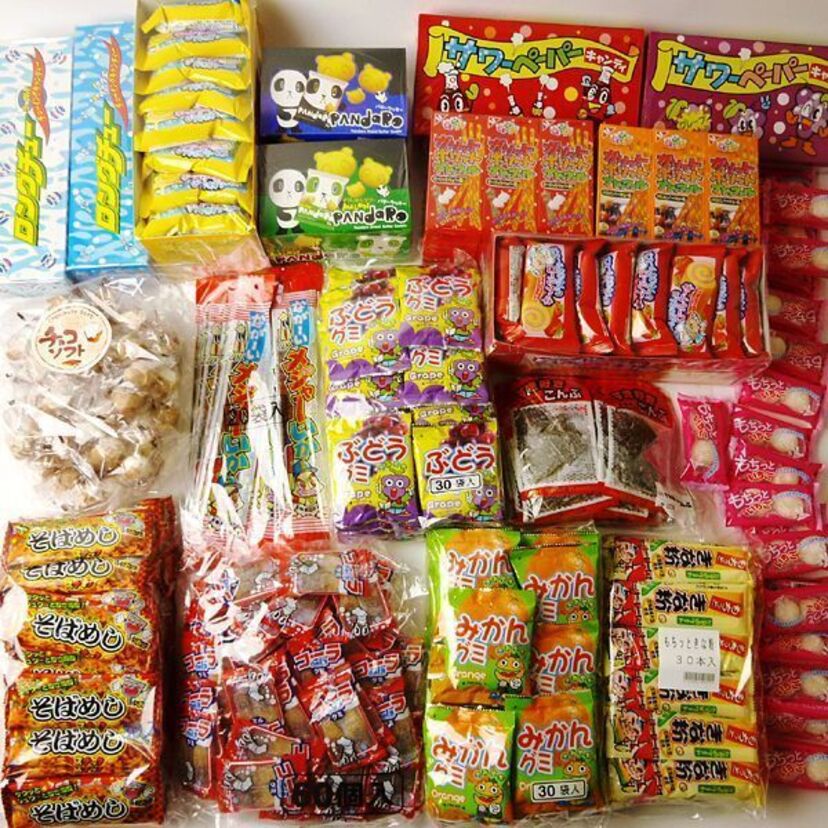 昔懐かし～！！駄菓子で作る貧乏駄菓子飯。金欠の人必見！！