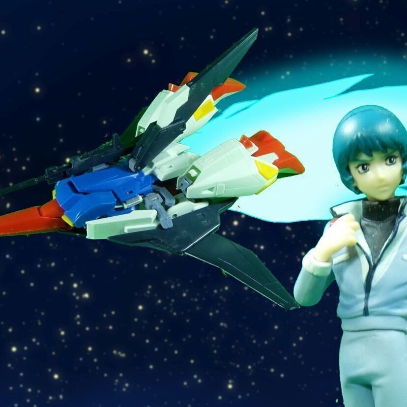 『ガンプラり歩き旅』その80 ～あり得たかもしれない「もう一つのZガンダム」旧1/144HGキット版完全紹介！～