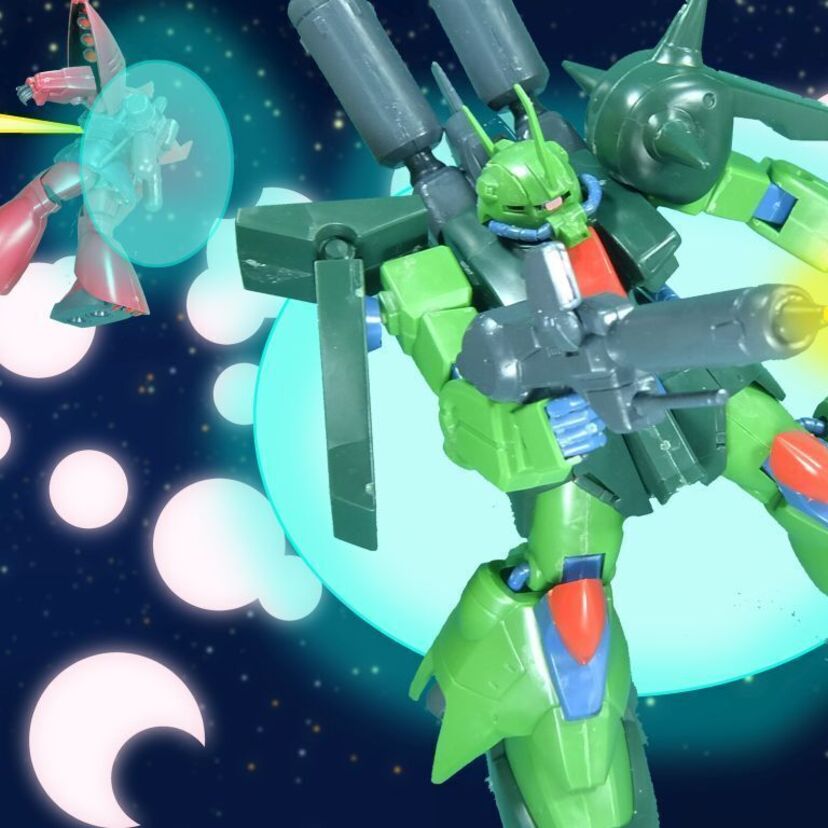 『ガンプラり歩き旅』その81 ～21世紀に向けてバンダイが始めた“HGUC”！　まずはマシュマーとラカンのザクⅢ～