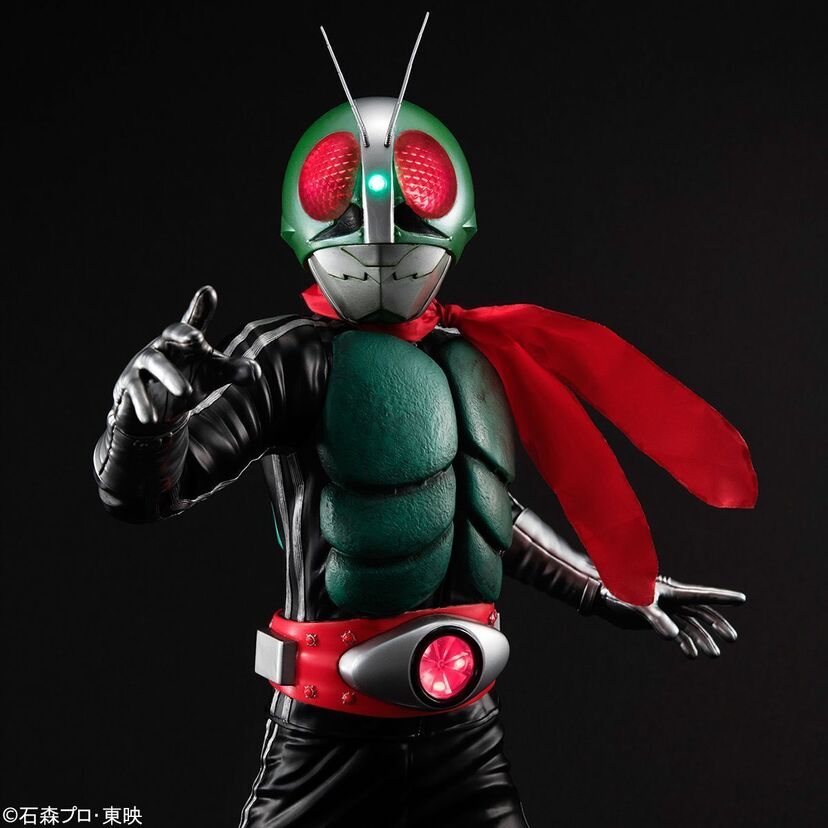 リアル造形とギミックの融合――〝Ultimate Article〟より「仮面ライダー新1号」フィギュアが登場！
