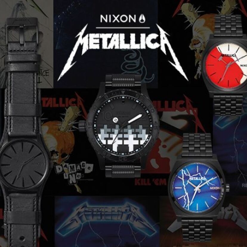 メタラー感涙！「METALLICA（メタリカ）」のジャケットアートや名曲をモチーフにした腕時計が登場！！