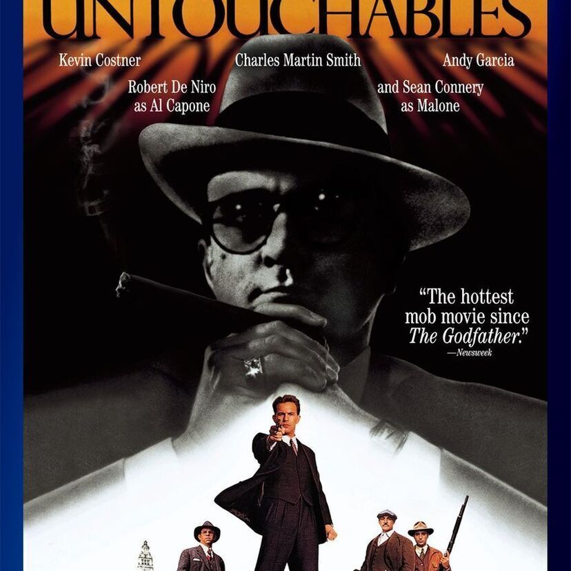 映画【アンタッチャブル】について語ろう!ケビン・コスナーは、この作品でスターになった!