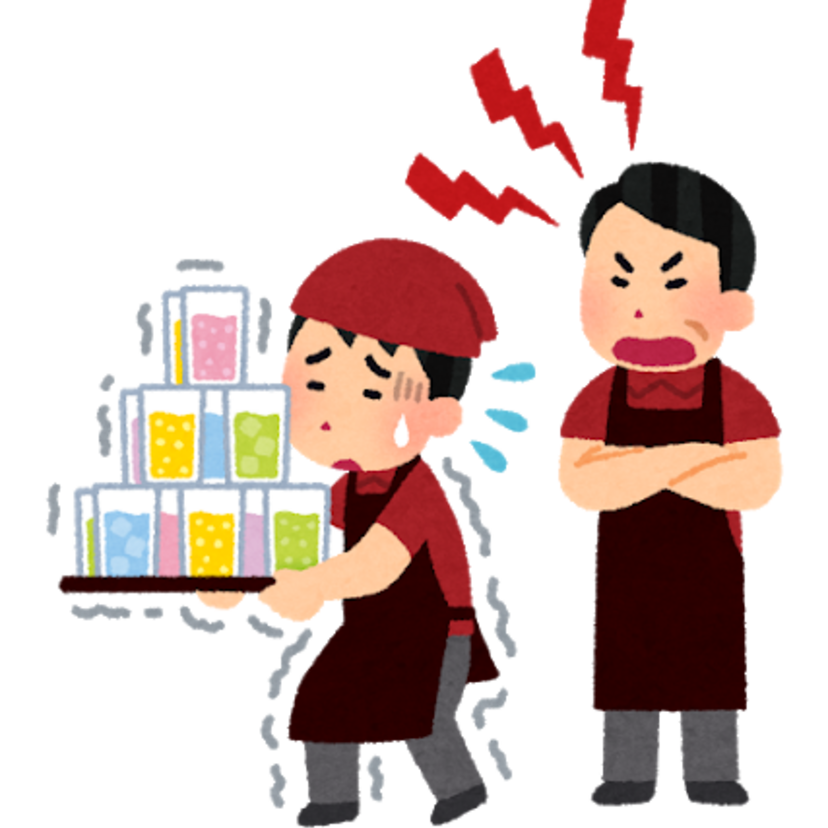 皆さんは現在で言う「バイトテロ」に該当するような問題行動はしていませんよね!?