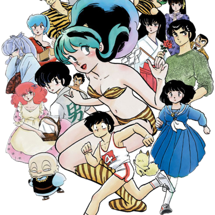 高橋留美子の連載作品は全部で6作。全てアニメ化されてるんです。