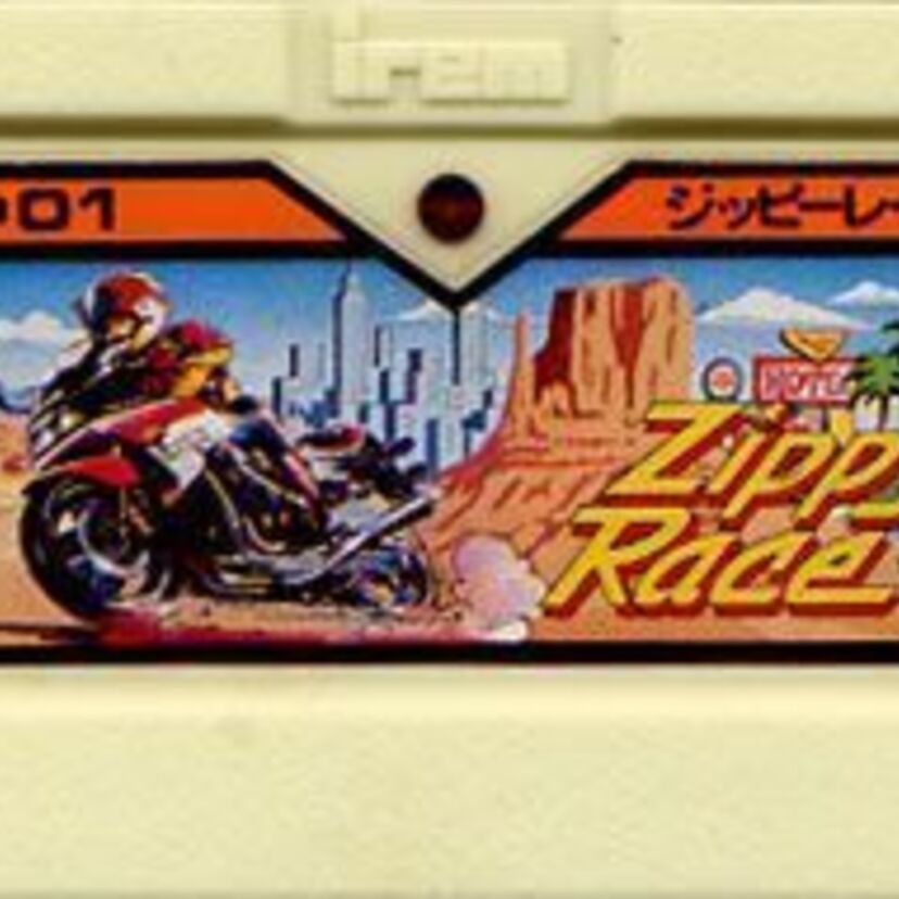 ファミコンで最初にハマったバイクレースゲーム「ジッピーレース」、アイレム初期の名作です。
